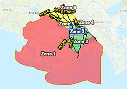 View the Terrebonne Phased Evacuation Map
